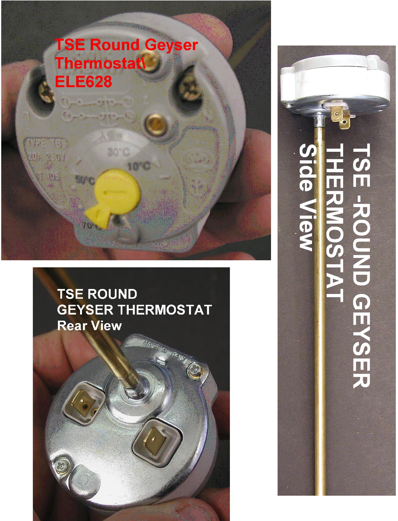 Kwikheat Round TSE Thermostat Kwikheat Round TSE Thermostat