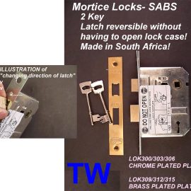 SABS Mortice Lock Only