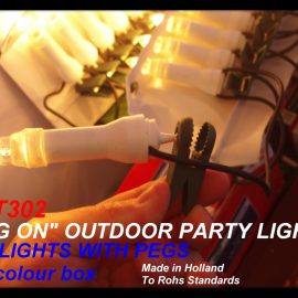 Outdoor Light Kit 16 Peg on Lights