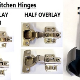 Overlay Hinges 35mm