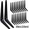 Shelf Brackets - Black
