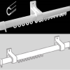 Single Curtain tracks