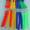Spiral Keyring Display 12pce