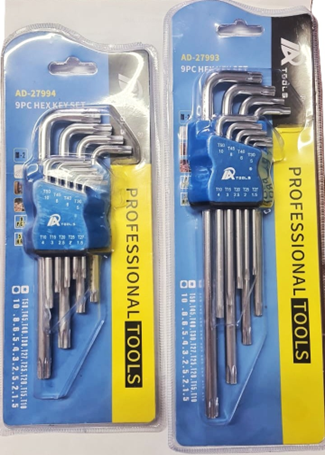 Torx Allen Keys Set Torx Allen Keys Set
