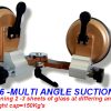 Adj Angle 2 Cup Suction Lifter