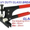Heavy Glass Breaking Tool 10-20mm