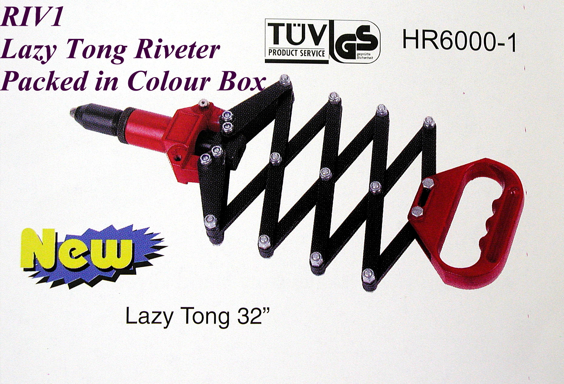 Lazy Tong Riveter heavy duty lazy tong riveter