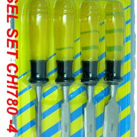 Wood Chisel Set 4 Pce