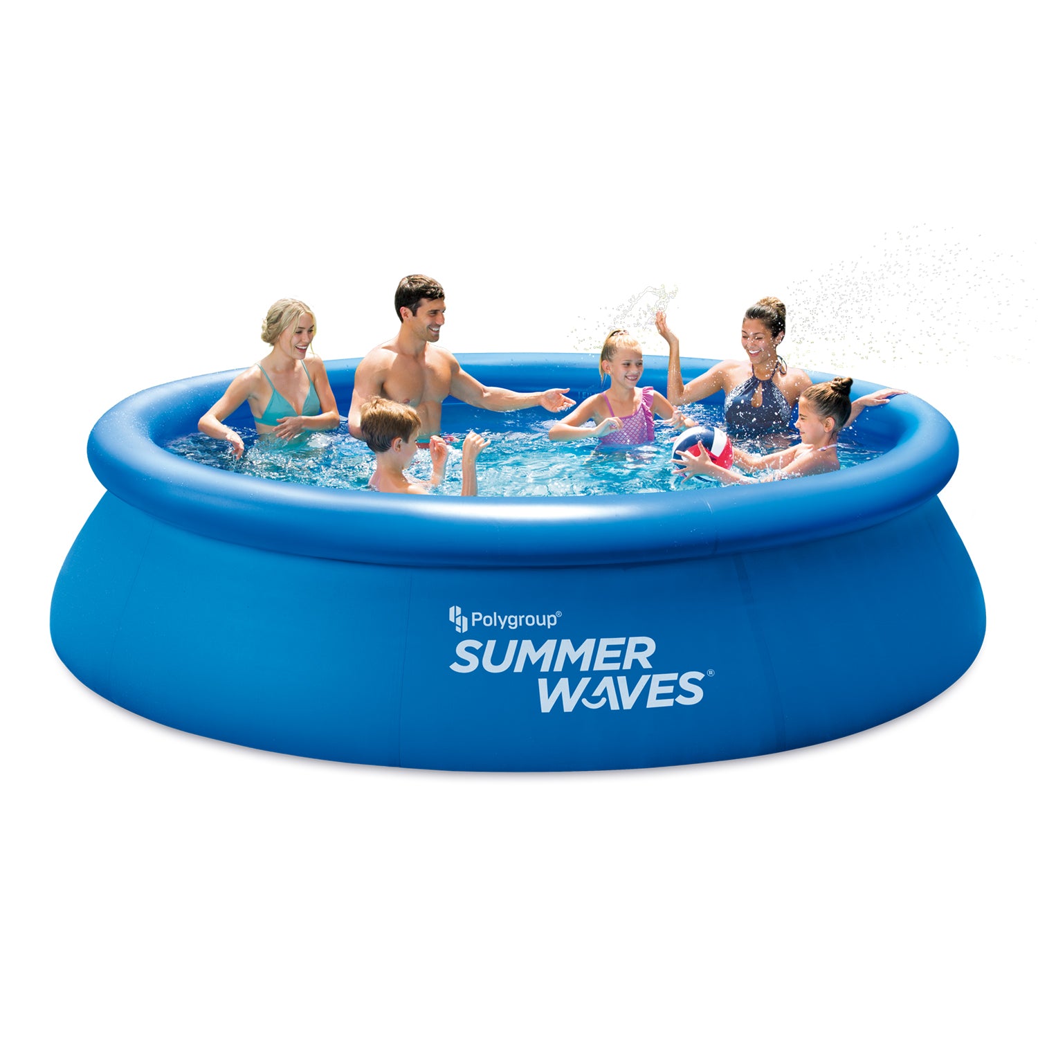 12FT Summer Waves QS Ring Pool with pump 12FT Summer Waves QS Ring Pool with pump - Image 3