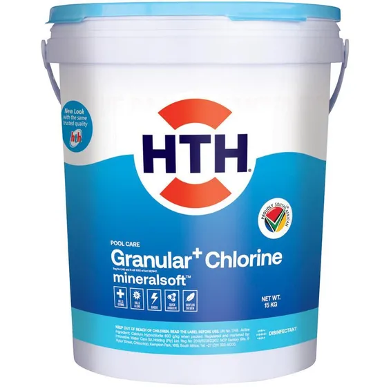 Pool chlorine classic granular HTH 15kg Pool chlorine classic granular HTH 15kg