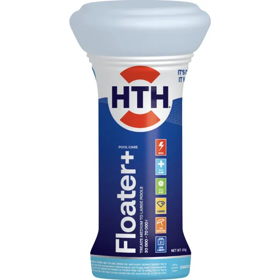 HTH Pool Chlorine Floater 1.6kg HTH Pool Chlorine Floater